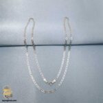 زنجیر نقره ظریف مردانه مدل NSM N68