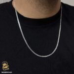 گردنبند نقره مردانه ظریف مدل NSM N68