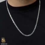 زنجیر نقره مردانه اصل مدل NSM N74