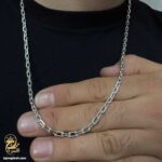 زنجیر نقره مردانه دیپلمات مدل NSM N76
