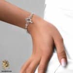دستبند نقره زنانه طرح تیفانی مدل DSW D78 - تصویر 6