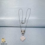 گردنبند نقره زنانه طرح پنتر ونکلیف مدل ZSW Z87 نمای کامل