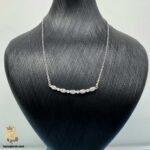 گردنبند نقره نگین دار دخترانه مدل ZSW Z93
