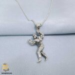 گردنبند نقره مردانه مدل NSM N81
