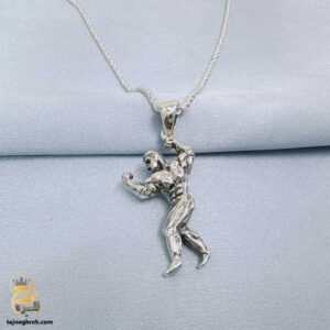 گردنبند نقره مردانه مدل NSM N81