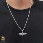 گردنبند نقره فروهر مردانه مدل NSM N79