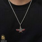 گردنبند فروهر مردانه مدل NSM N82