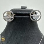نیم ست نقره زنانه طرح ماه و ستاره مدل NSW H39 image1