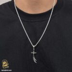 گردنبند شمشیر ذوالفقار امام علی مدل NSM N80