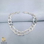دستبند نقره مردانه ایتالیایی مدل BSM B109