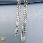 دستبند مردانه نقره کارتیه مدل BSM B111