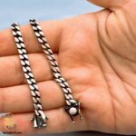 دستبند نقره مردانه ایتالیایی مدل BSM B115