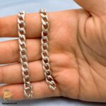 دستبند کارتیر مردانه نقره مدل BSM B116