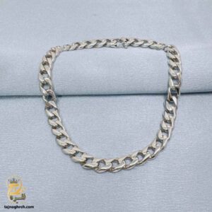 دستبند کارتیر نقره مردانه مدل BSM B116