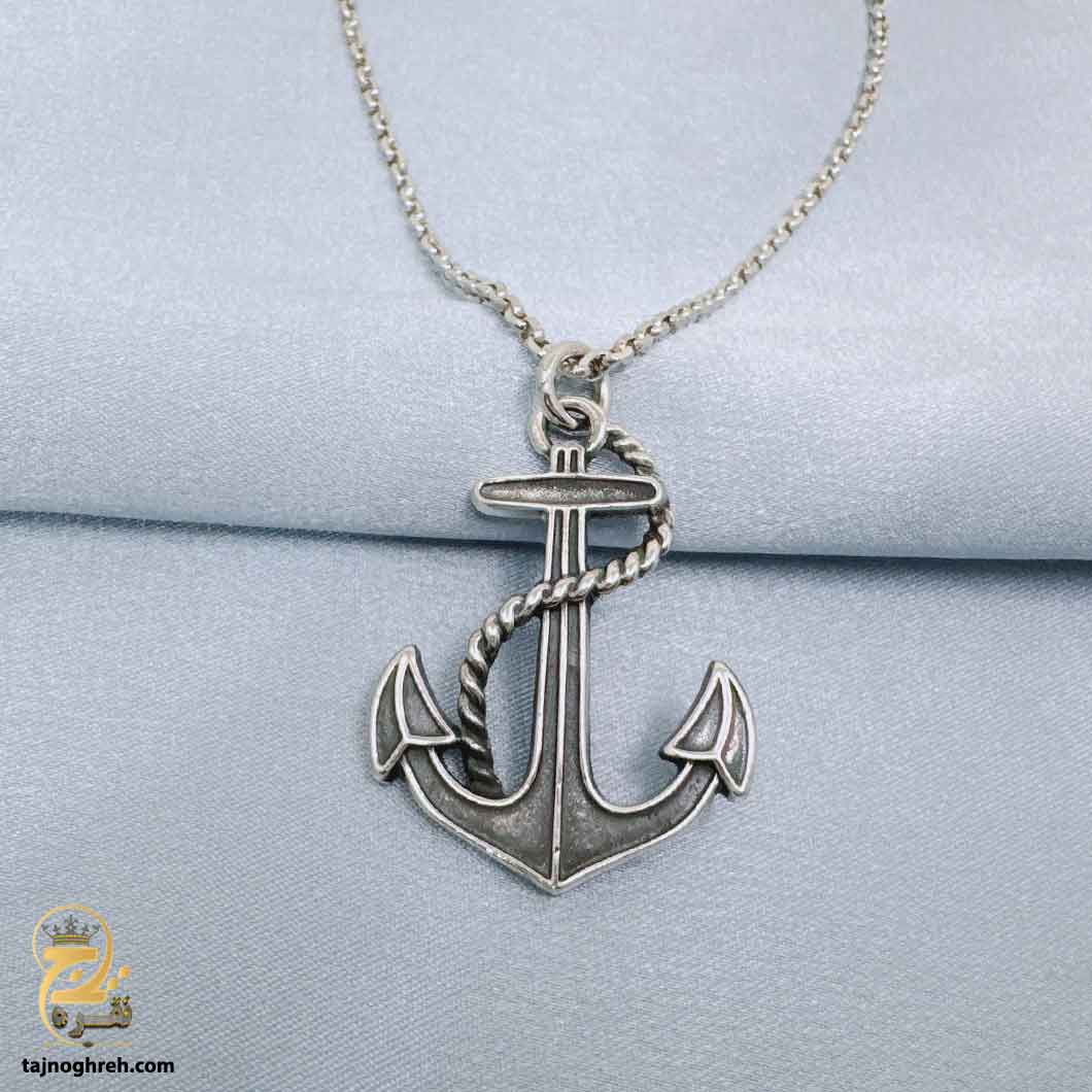 men-silver-necklace-nsm-n78 گردنبند نقره مردانه مدل NSM N78