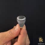 انگشتر نقره مردانه سیاه قلم اسپرت مدل RSM K145 IMAGE1