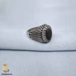 انگشتر نقره مردانه سیاه قلم اسپرت مدل RSM K145 IMAGE3