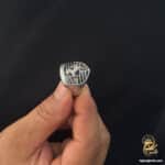 انگشتر مردانه خاص نقره مدل RSM K146
