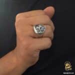 انگشتر نقره پورشه مدل RSM K146