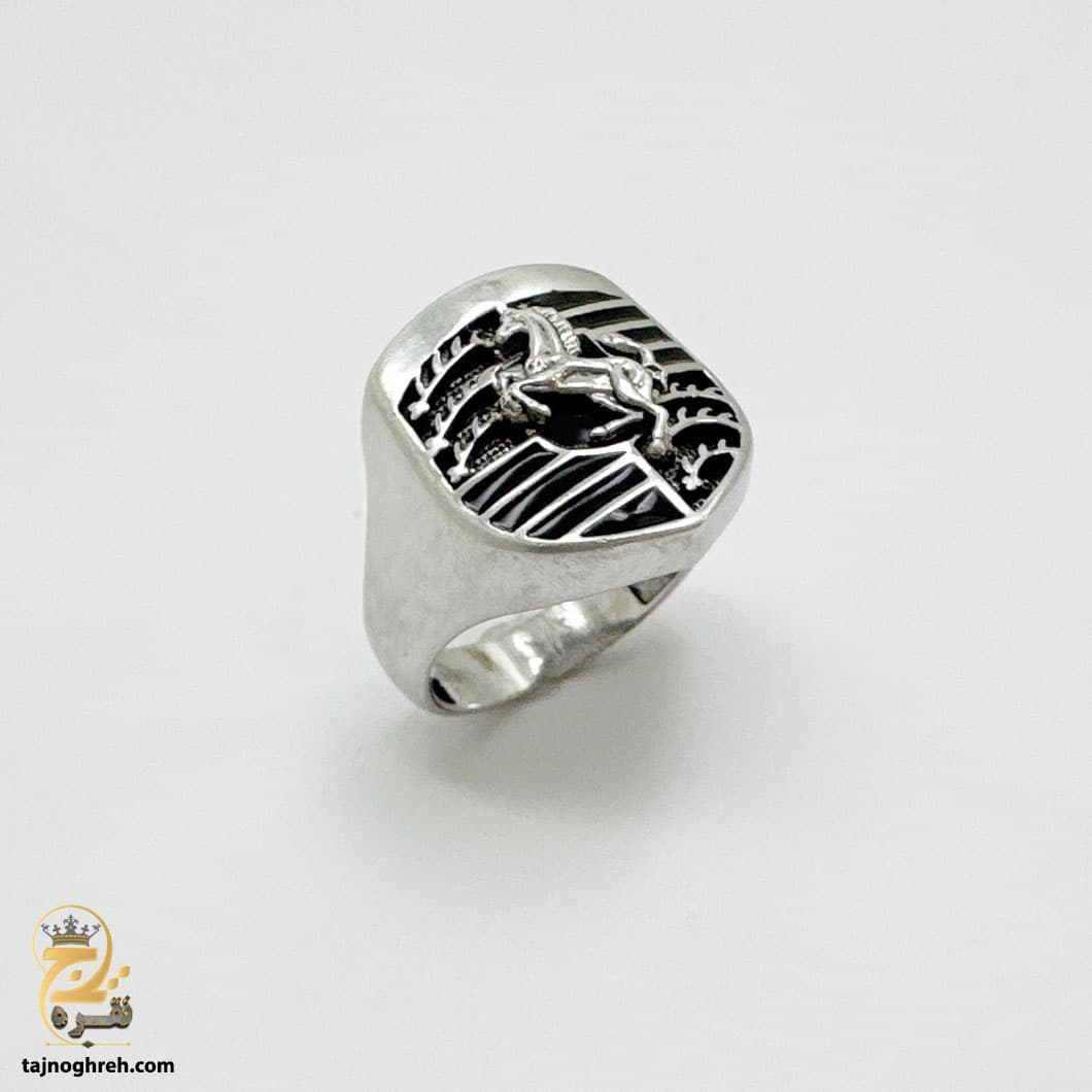 men-silver-ring-rsm-k146 انگشتر نقره مردانه خاص مدل RSM K146
