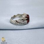 انگشتر نقره مردانه عقیق یمنی مدل RSM K158 IMAGE1