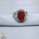 انگشتر نقره مردانه عقیق یمنی مدل RSM K158 IMAGE2