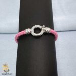دستبند نقره امگا زنانه مدل DSW D92