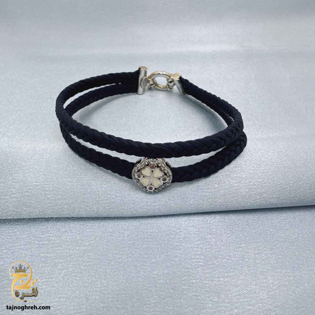 omega-women-bracelet-dsw-d97-0 دستبند پلاک نقره زنانه مدل DSW D97