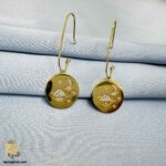 گوشواره نقره عروس طرح ماه و ستاره مدل ESW E109 IMAGE8