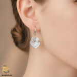 گوشواره نقره دخترانه مدل ESW E111