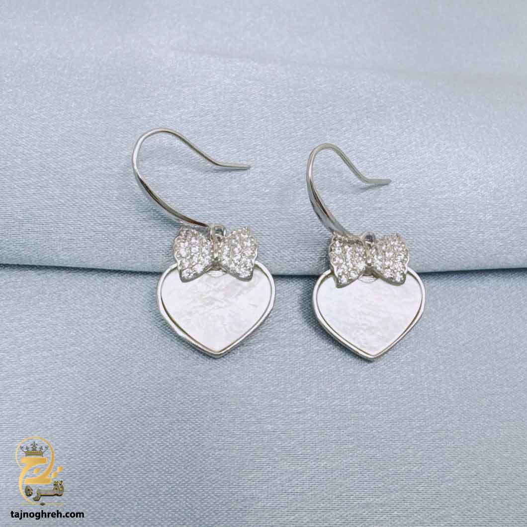 silver-earrin-esw-e111 گوشواره نقره دخترانه مدل ESW E111