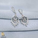 گوشواره نقره مجلسی مدل ESW E112