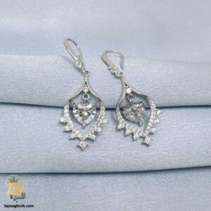 گوشواره نقره مجلسی مدل ESW E112