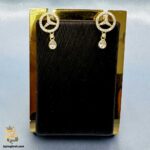 گوشواره نقره دخترانه طرح بنز مدل ESW E116 IMAGE1