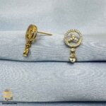 گوشواره نقره دخترانه طرح بنز مدل ESW E116 IMAGE1=4