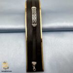 دستبند پلاک نقره مدل BSM B107