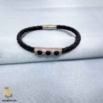 دستبند نقره زنانه پلاک دار مدل DSW D100