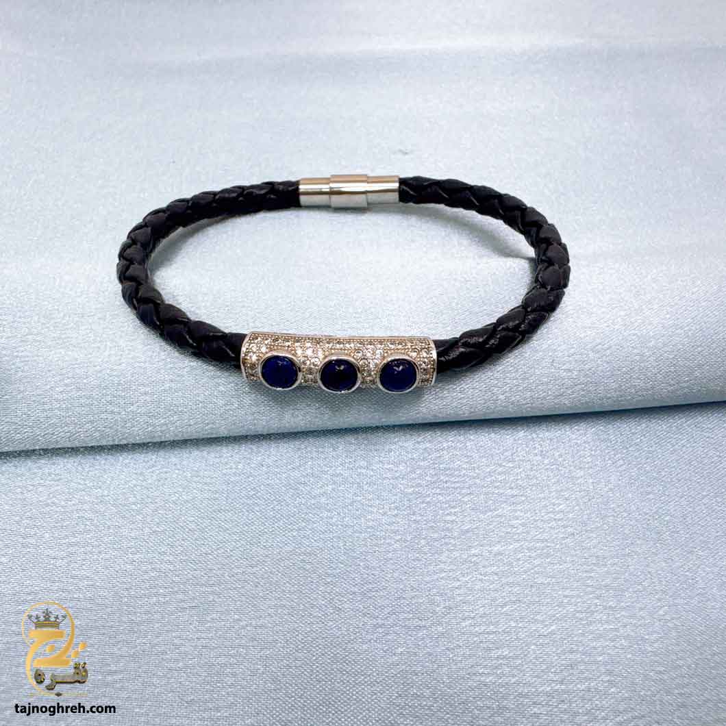 silver-plate-bracelet-sw-d100 دستبند پلاک نقره زنانه مدل DSW D100