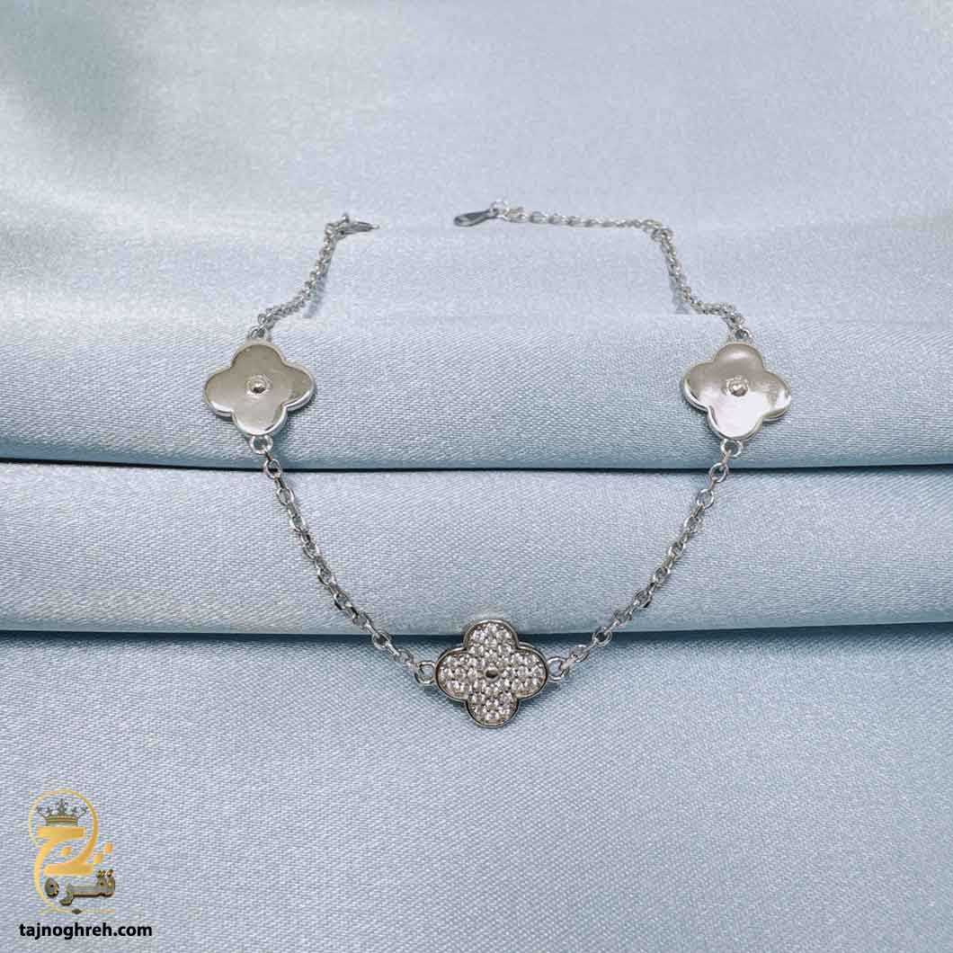 vancliffe-bracelet-dsw-d91-5 دستبند نقره ونکلیف مدل DSW D91