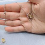 گردنبند نقره زنانه طرح طوطی مدل ZSW Z100 نمای کامل