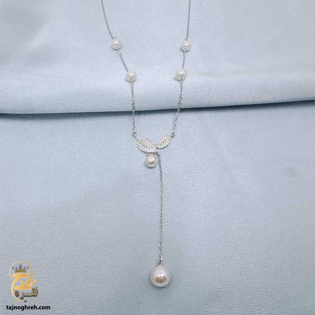 women-silver-necklace-sw-z104 گردنبند نقره زنانه شیک مدل ZSW Z104