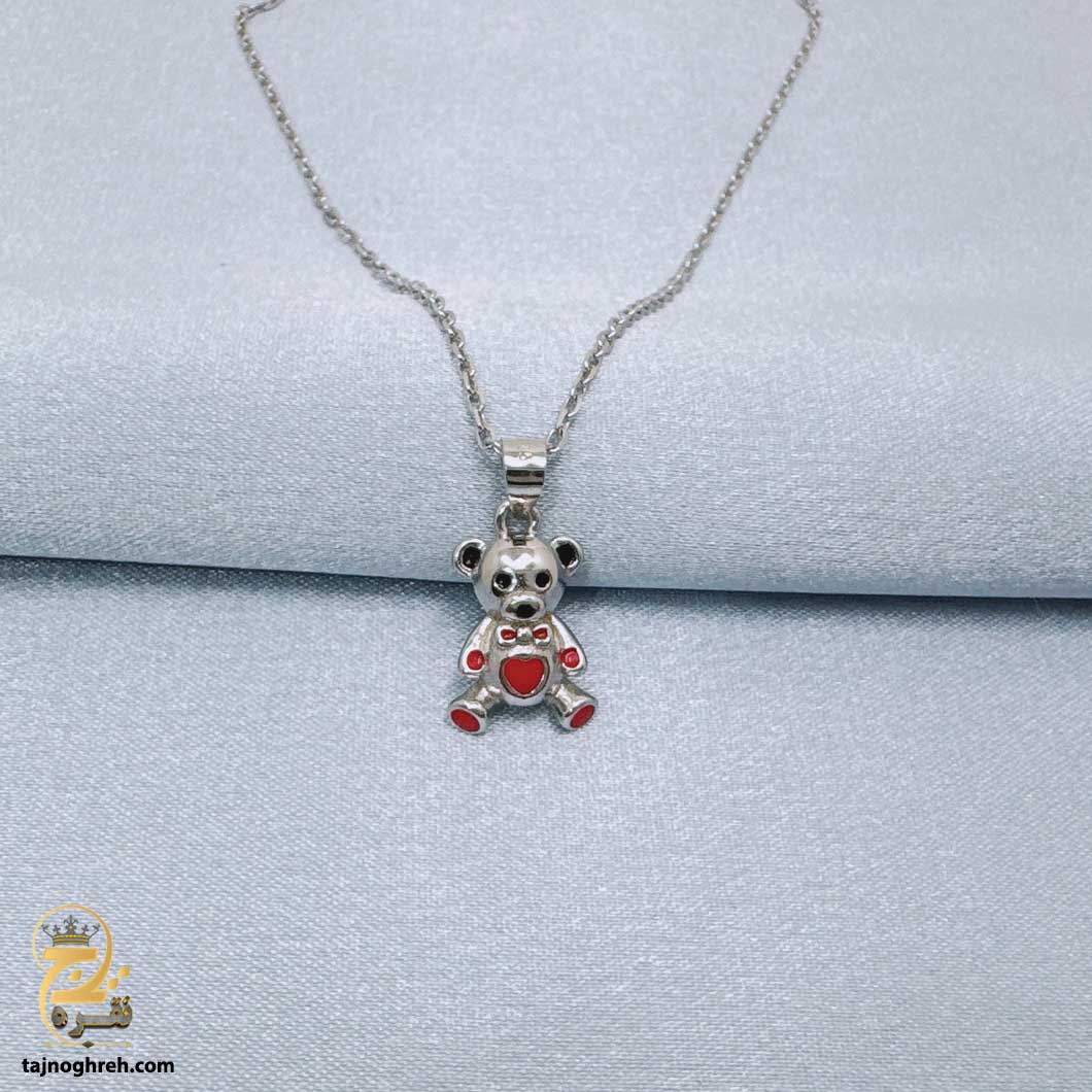 women-silver-necklace-sw-z107 گردنبند نقره دخترانه مدل ZSW Z107