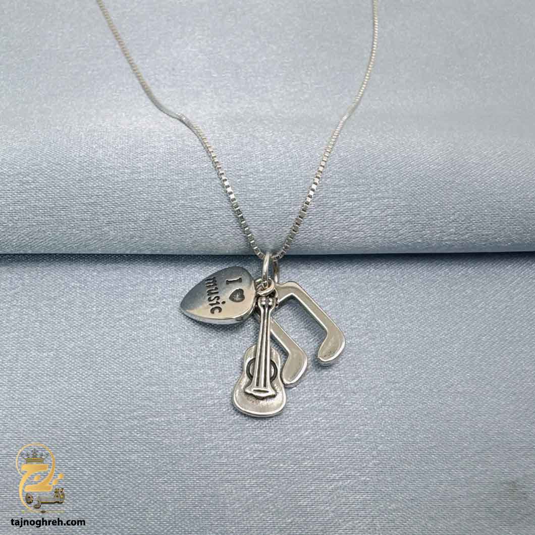 women-silver-necklace-sw-z112 گردنبند نقره زنانه شیک مدل ZSW Z112