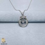گردنبند نقره زنانه طرح پاپیون جواهری مدل ZSW Z113