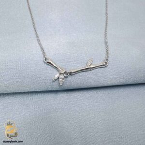 گردنبند نقره زنانه طرح شاخه درخت مدل ZSW Z114