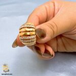 انگشتر نقره زنانه مجلسی مدل RSW F65