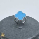 انگشتر نقره زنانه طرح ونکلیف مدل RSW F66 IMAGE1