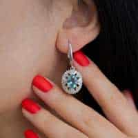 گوشواره نقره زنانه