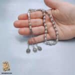 تسبیح نقره کوچک مدل MST T35