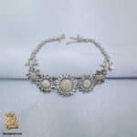 دستبند نقره زنانه طرح خورشید مدل DSW D106